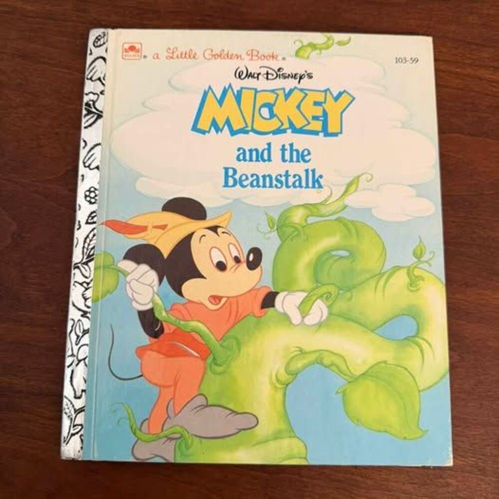 Walt Disney's Mickey and the Beanstalk Little Golden Book